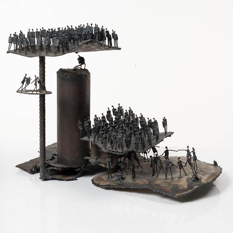 Agnese Udinotti, 'Steel inner city'.