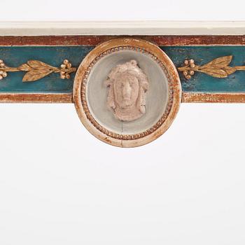 A late Gustavian console table.