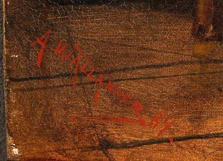 Alf Wallander, "Danslektion".