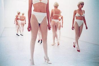 313. Vanessa Beecroft, "VB 26 Lia Rumma, Naples", 1997.