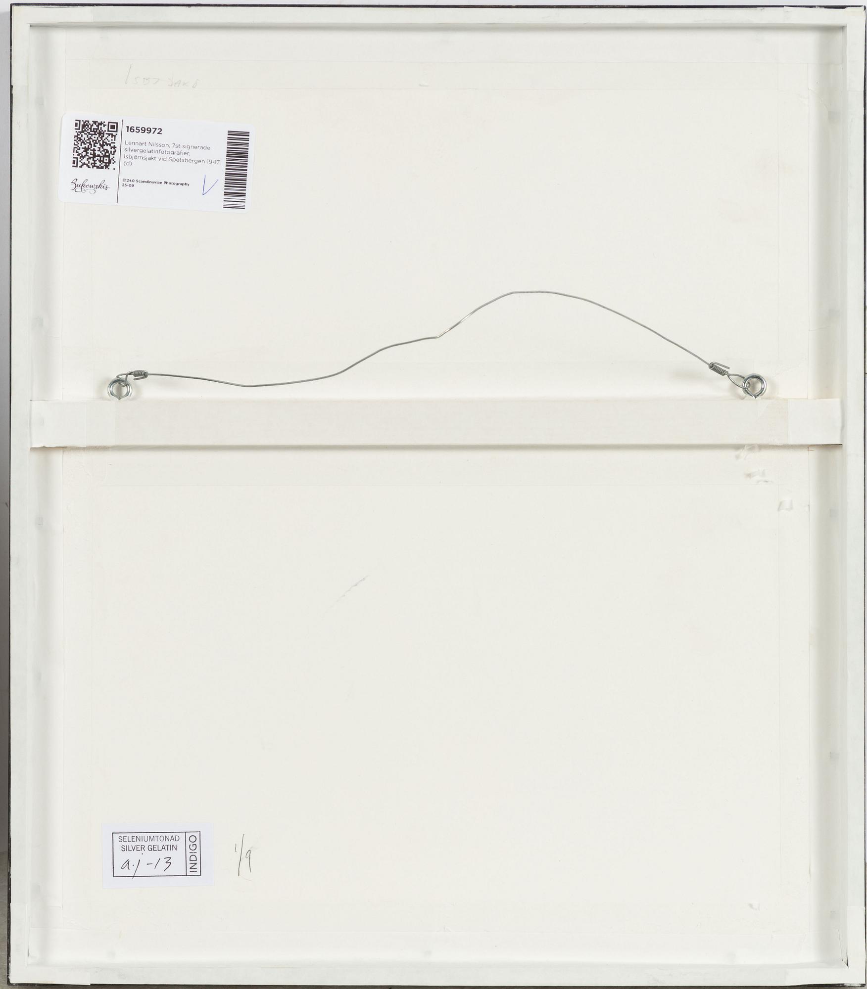 Lennart Nilsson,  "Isbjörnsjakt vid Hvitøya (Vitön), Svalbard, Norge 1947".