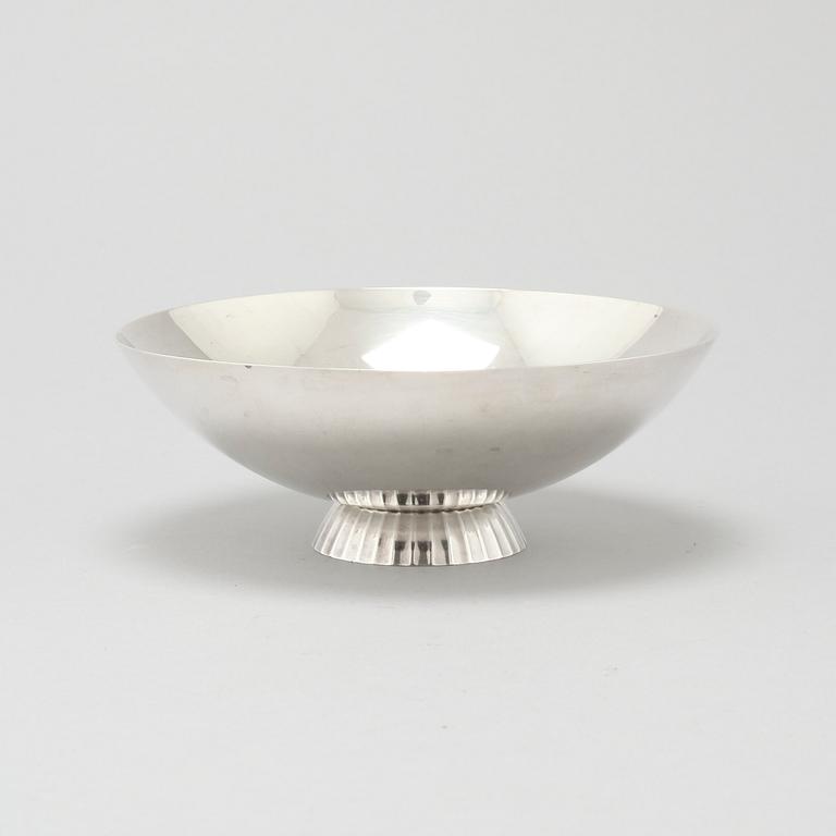 SIGVARD BERNADOTTE, skål, sterling silver, Georg Jensen, Danmark, omkring 1900-talets mitt.