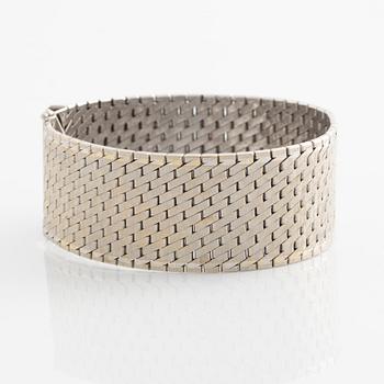 Bucherer, armband, 18K vitguld,