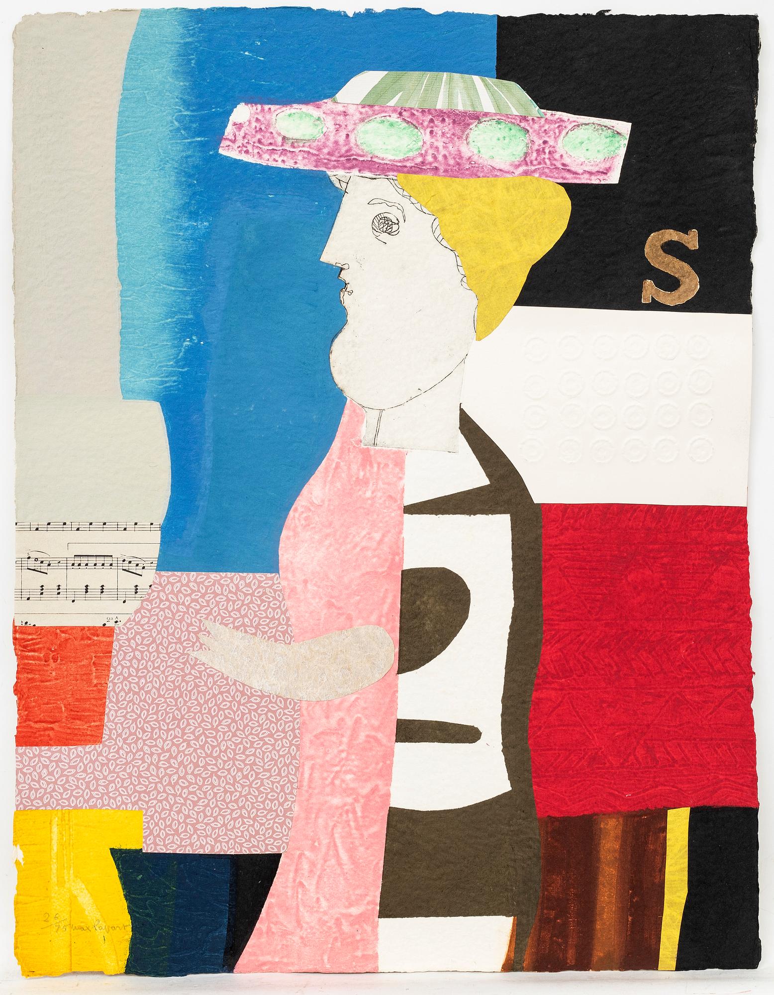 Graphic portfolio, 9 sheets, "Music Maestro Please II", 1981.