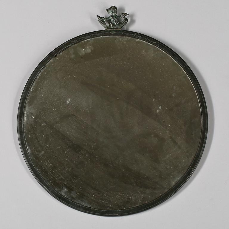 SPEGEL, brons, 1900-talets första kvartal.