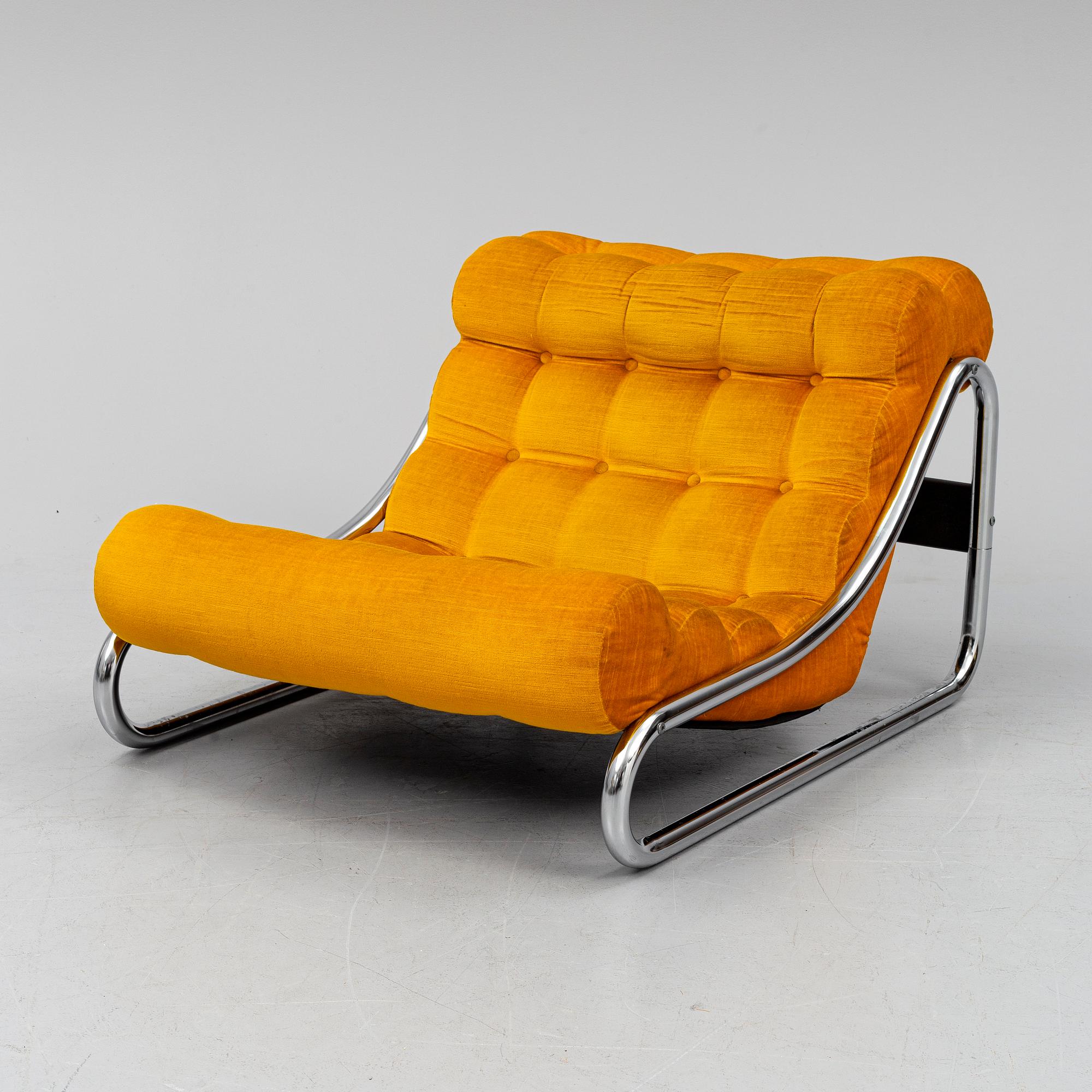 GILLIS LUNDGREN, fåtölj, "Impala", IKEA, 1970-tal.