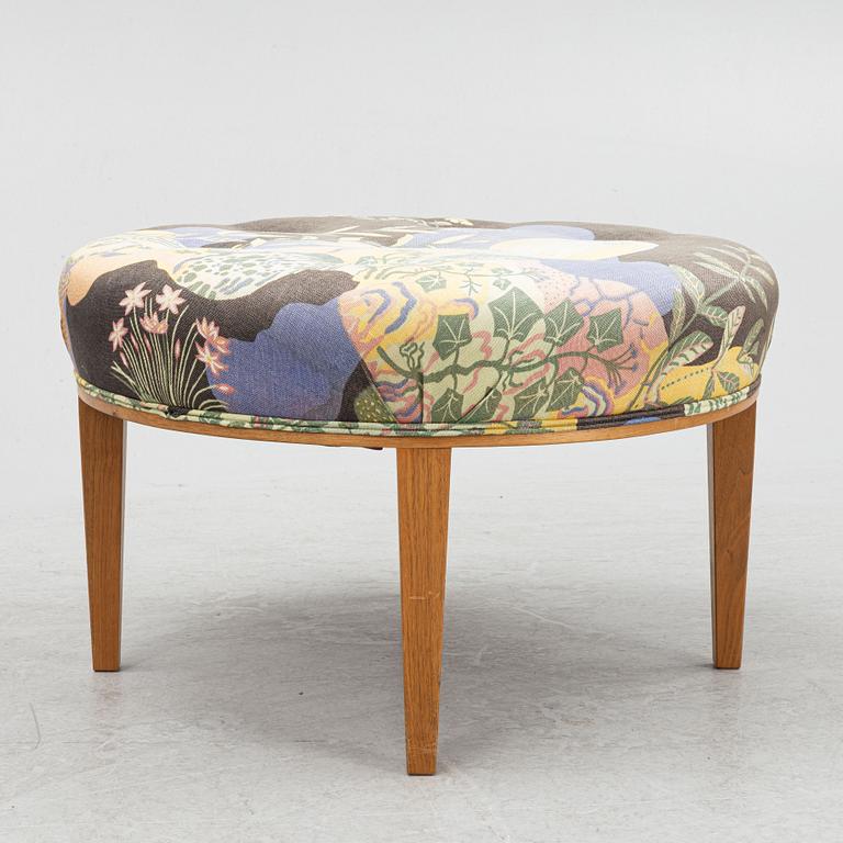 Josef Frank, stool, model 647, Firma Svenskt Tenn, second half of the 20th century.