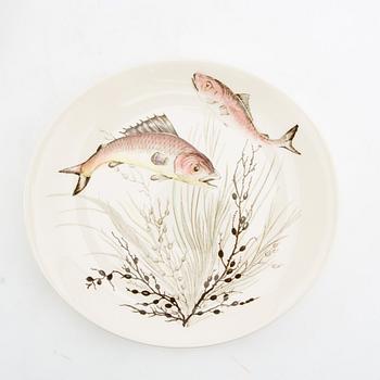 Plates 11 pcs "Fish" Johnson Bros England ironstone first half/mid 20th century.