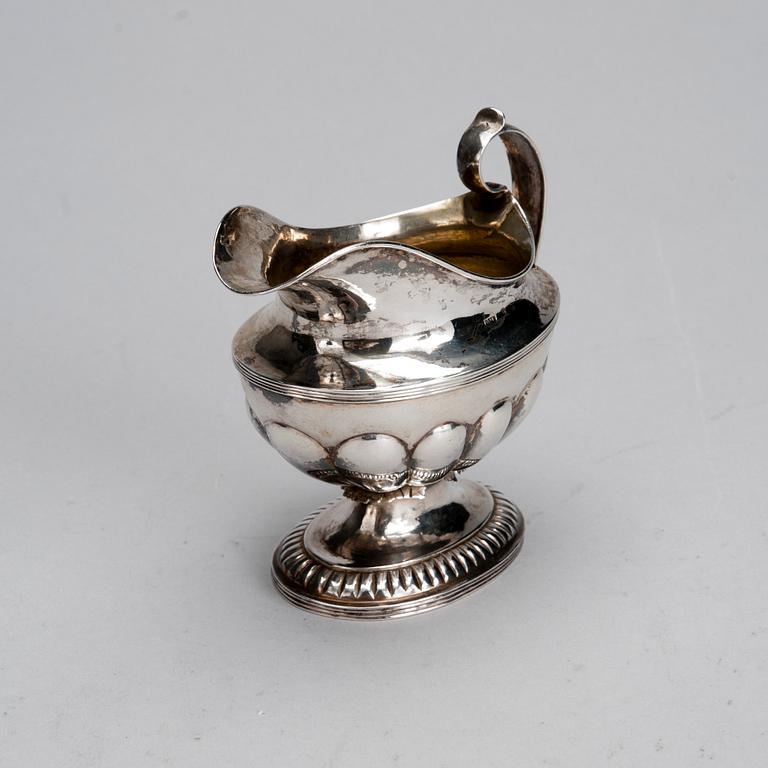 GRÄDDSNÄCKA, silver, C.W Petrell (1832-1847) Åbo, Finland. Vikt 104,7 g.