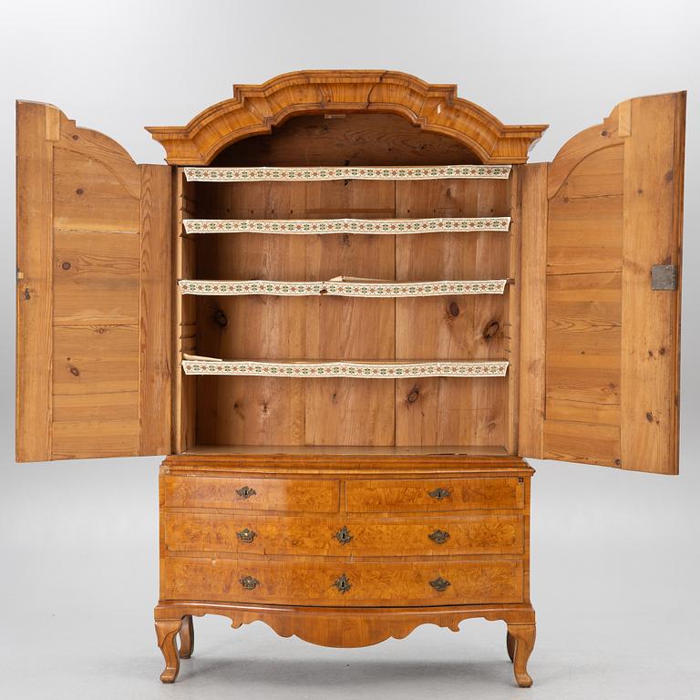 Skåp, rokoko, Sverige, 1700-tal.