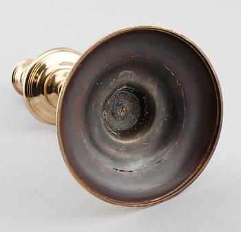 LJUSSTAKE, mässing, 1500-tal.