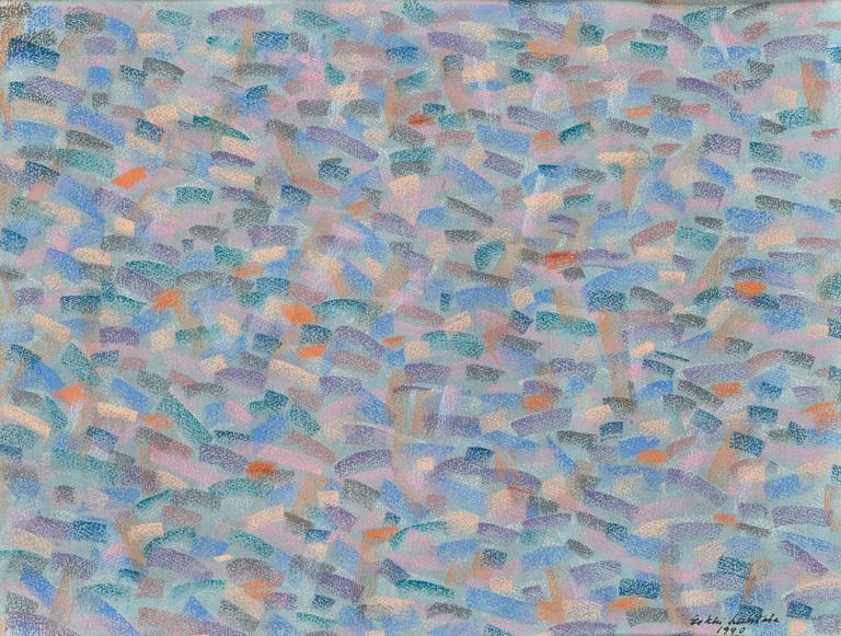 Erkki Luhtala, pastel, signed and dated 1990.