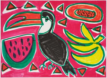 Katherine Bernhardt, "Merengue".