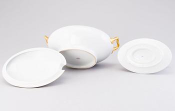 MATSERVIS, 36 delar, porslin, AB-modell, Arabia, Finland 1928-32.