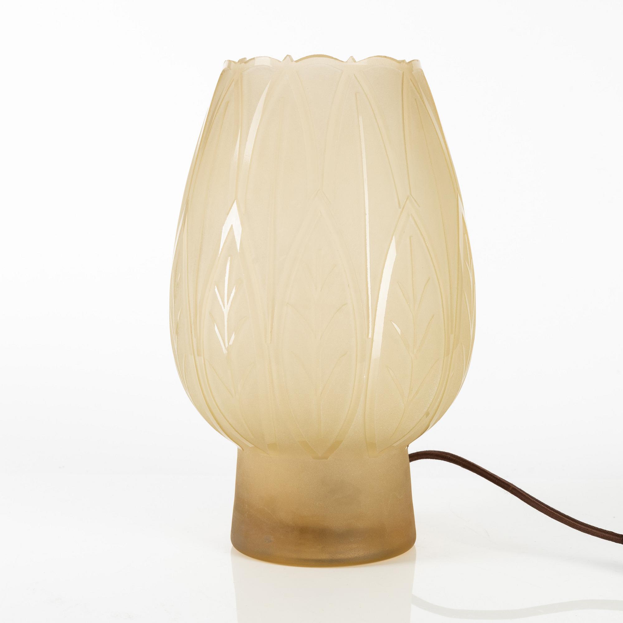 Harald Notini, bordslampa, modell "15224", Arvid Böhlmarks Lampfabrik,  1930-40-tal.