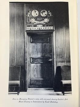Ivar Tengbom, & Robert Hult, handtrycken, 3 st., Swedish Grace, proveniens, Tändstickspalatset, sannolikt Nordiska Kompaniet ca 1928.