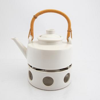 Signe Persson-Melin,  tea pot with stand Höganäs sample.