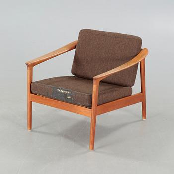 FOLKE OLSSON, fåtölj, "Monterey"/"5-162", AB Svenska Möbelfabrikerna, Bodafors, daterad 1963.