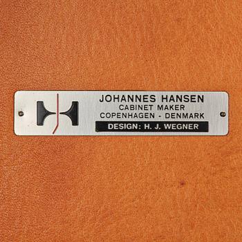 Hans J. Wegner, skrivbordsstol, "Swivel Chair" modell "JH502", Johannes Hansen, Danmark, 1950-60-tal.