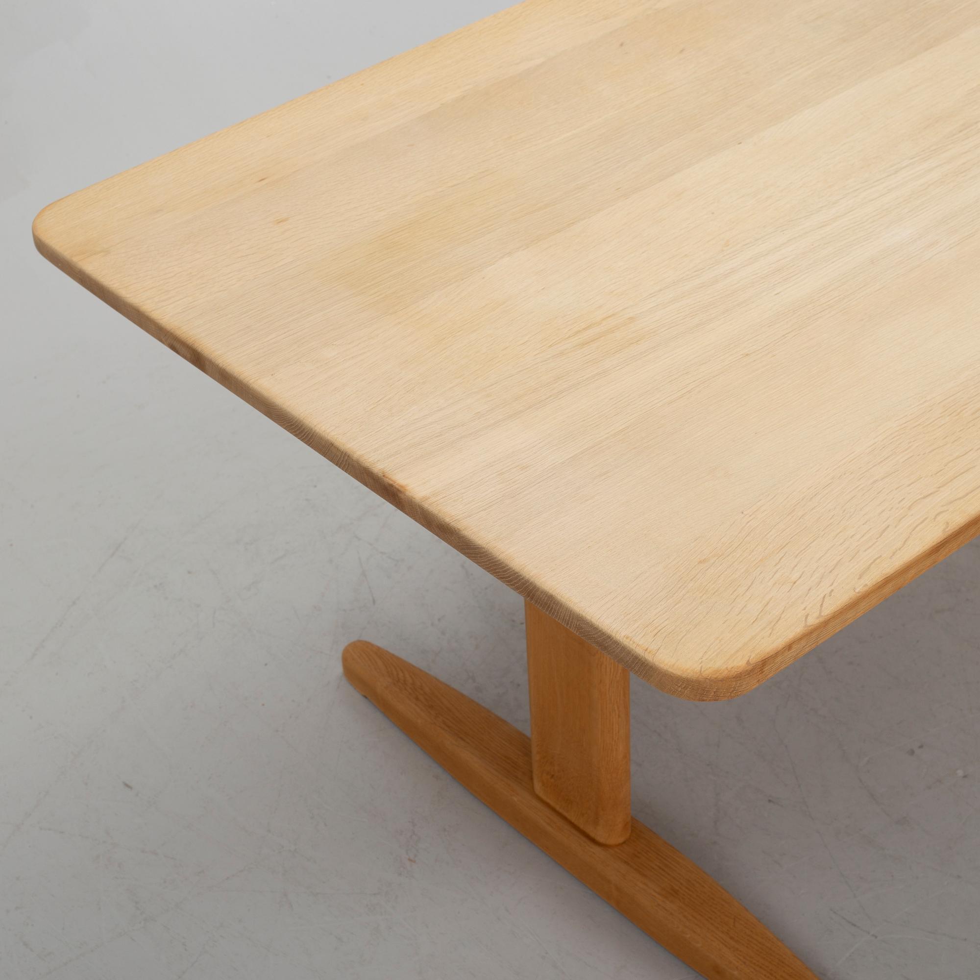 Børge Mogensen, table, "Shaker Table", CM Madsens Fabriker, Denmark, the model designed in 1958.