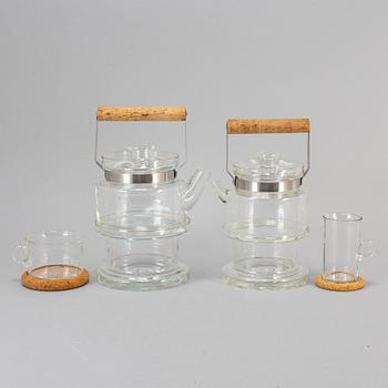 SIGNE PERSSON-MELIN, teservis, 13 delar, glas, Boda Nova.