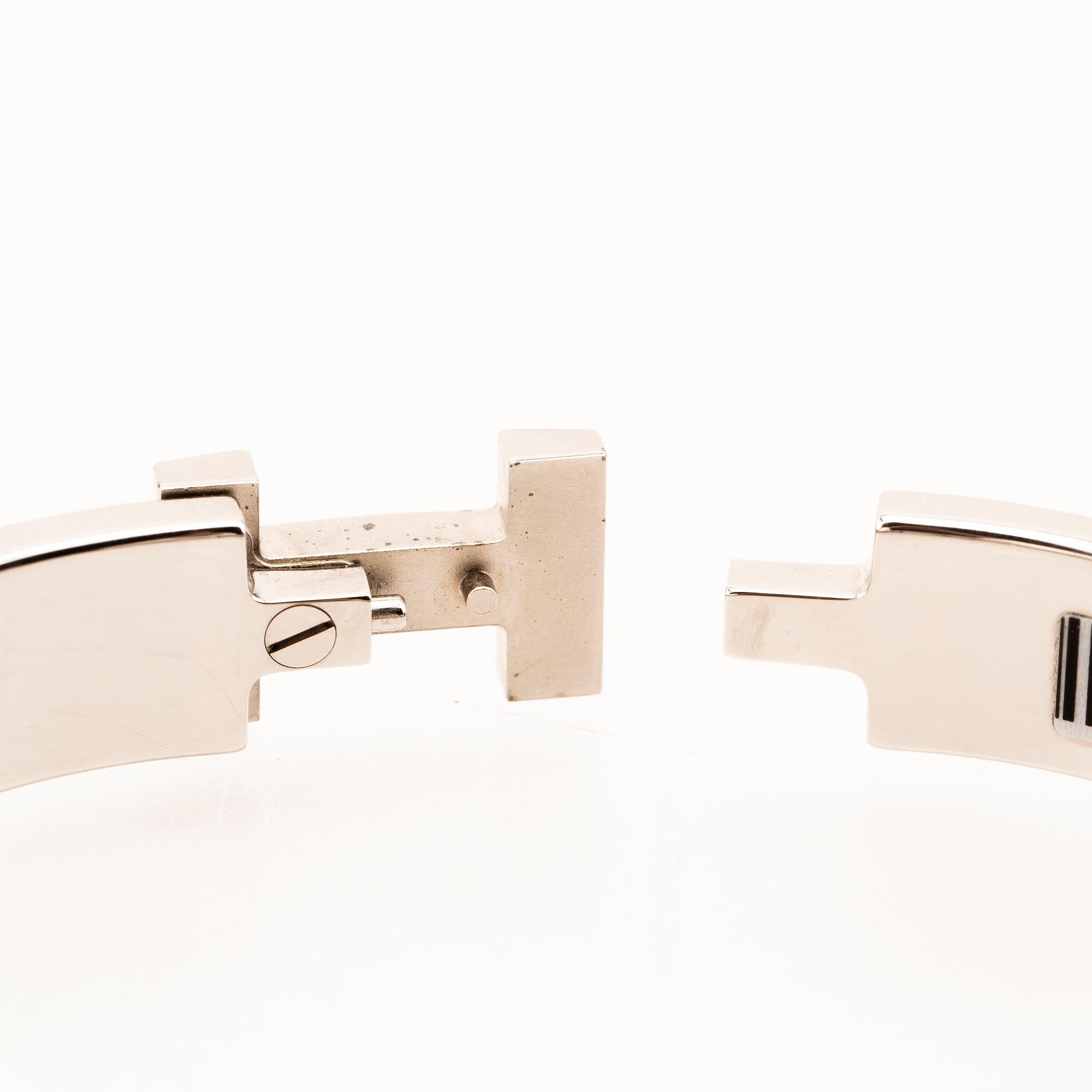 Hermès, armband "Le bracelet clic HH", 2021.