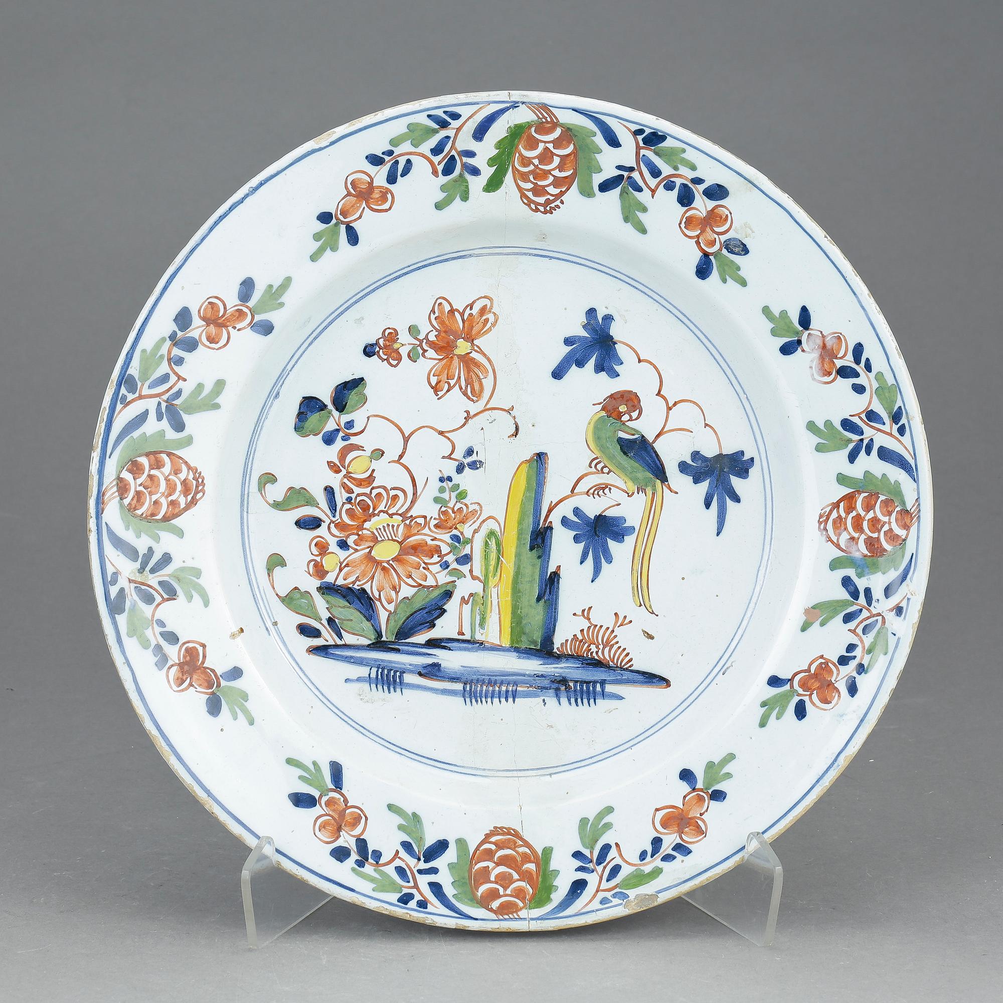 FAT, fajans. Sannolikt Delft, Holland, 1700-tal.