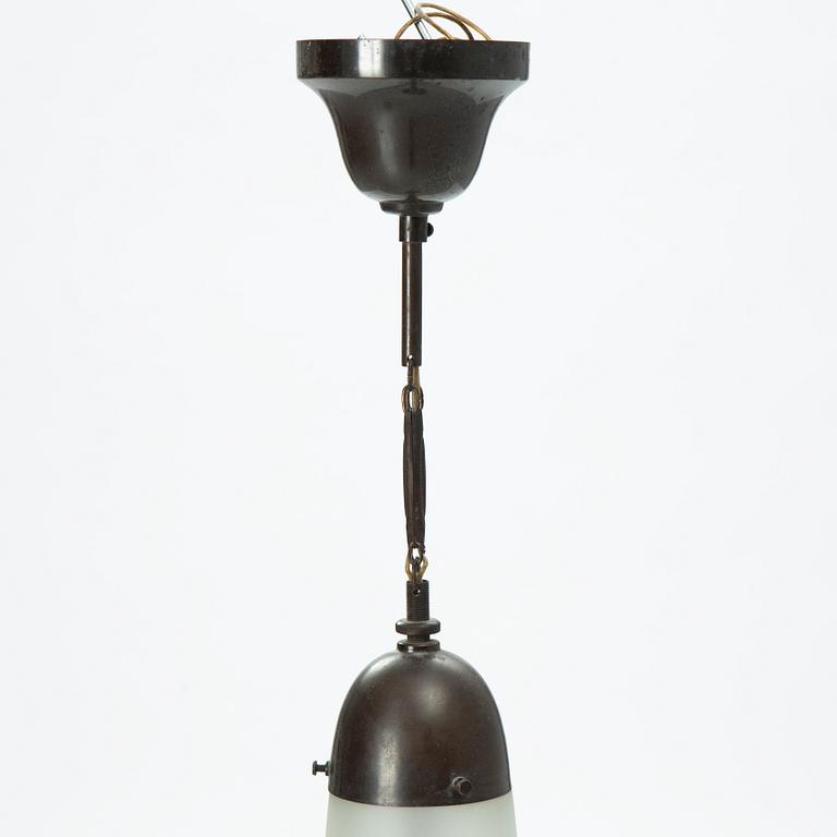 Peter Behrens, ceiling lamp, "Luzette", AEG, first half of the 20th century.