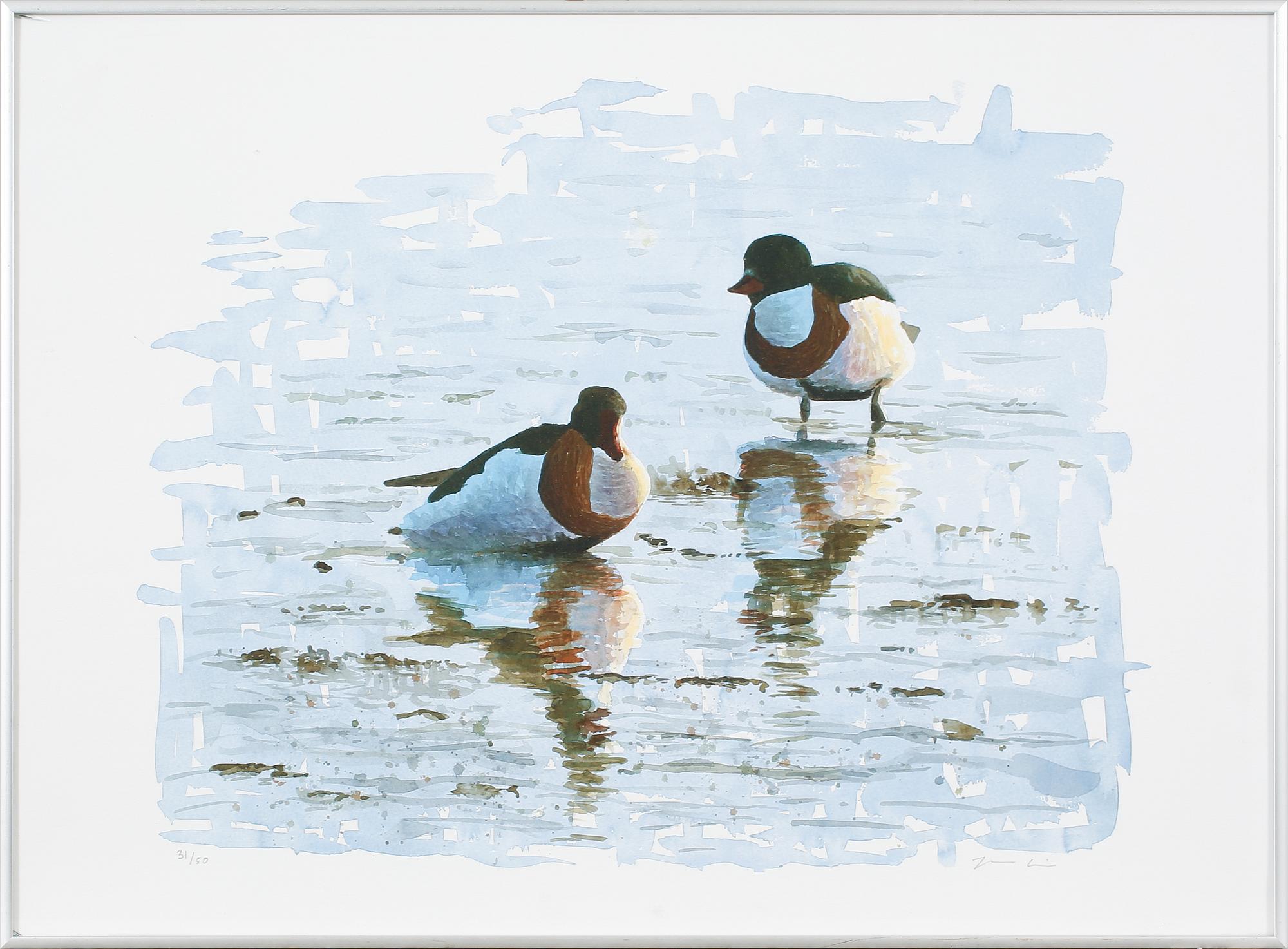 LARS JONSSON, color lithography, signed and numbered 31/50.