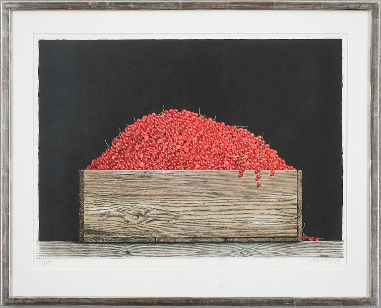 PHILIP VON SCHANTZ, färglitografi, signerad och numrerad 57/190, daterad -82.