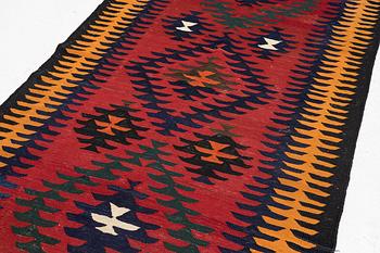 Carpet, Northwest Persian kilim, 308 x 129 cm.