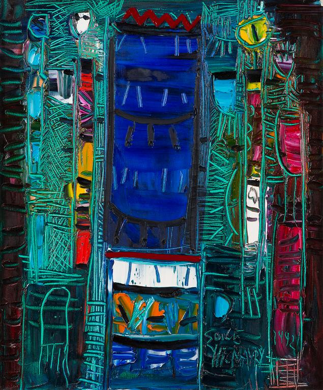 SOILE YLI-MÄYRY, oil on canvas, signed and dated 1992.