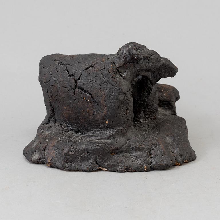 HENRIK ALLERT, a ceramic sculpture, signed.