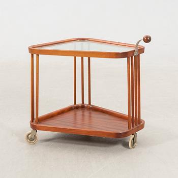 Serving cart model no. 879 Nybrofabriken Fröseke mid 20th century.