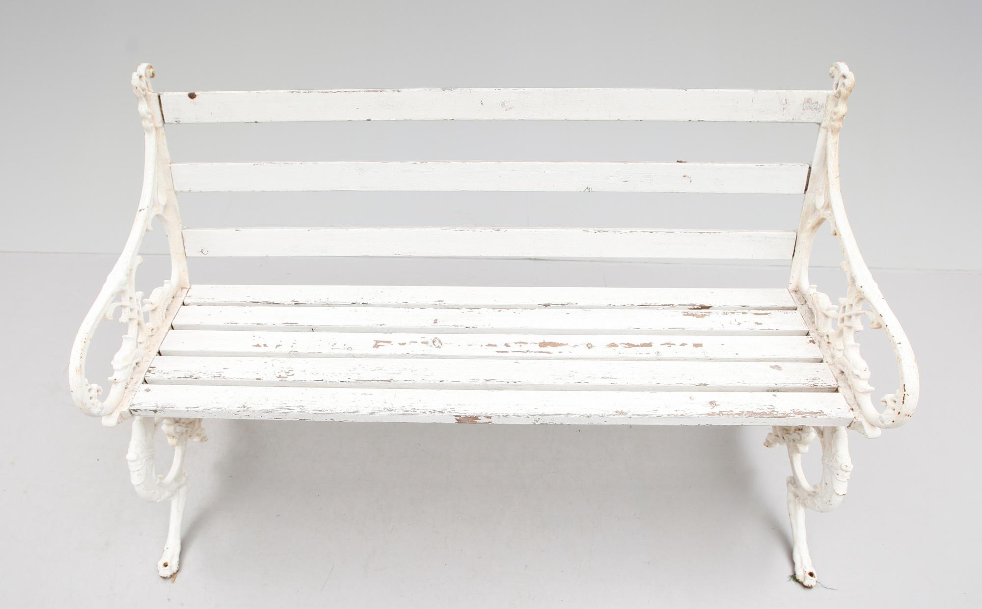 TRÄDGÅRDSSOFFA, England, sent 1800-tal.