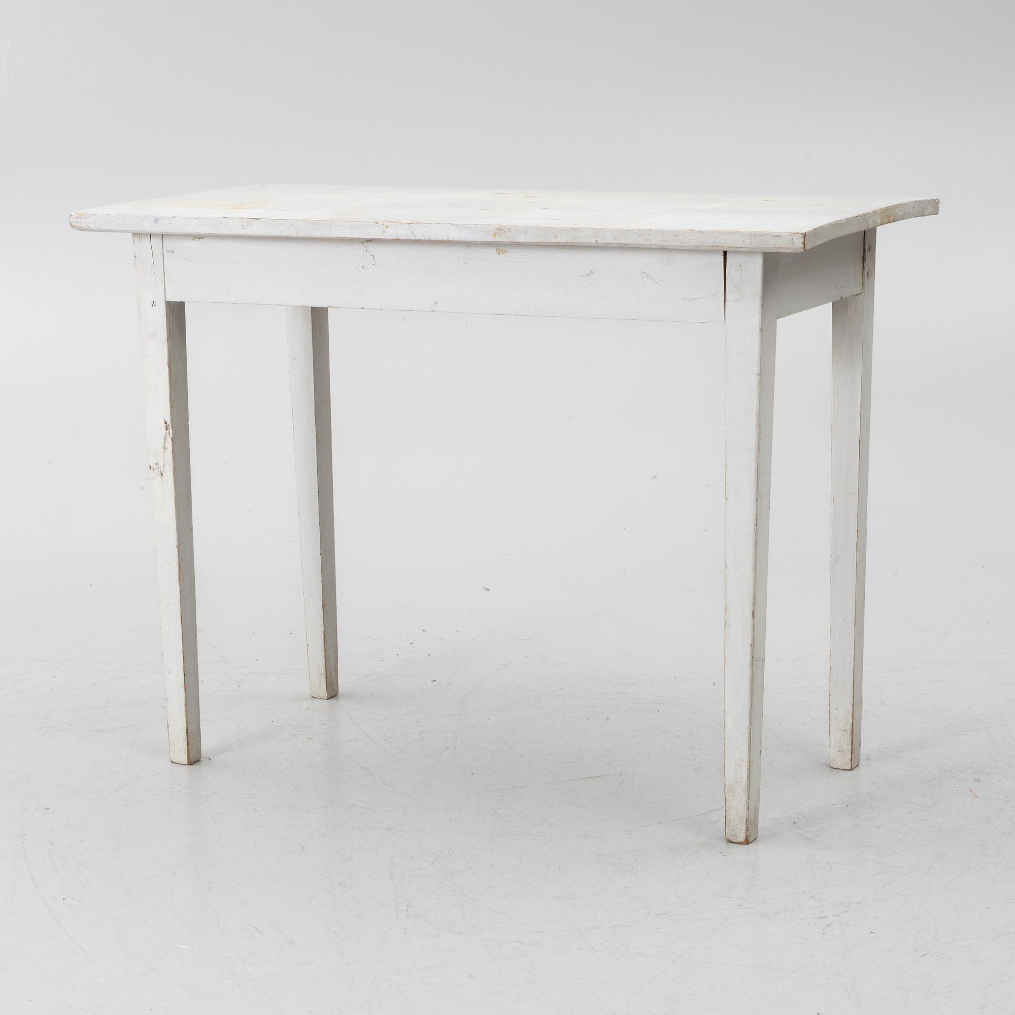 A side table, early 20th Century.