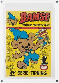 Comic book, "Bamse", Issue 1, 1973.