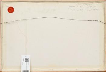 MARC CHAGALL, färglitografi, ur Derrière le Miroir nr 235 1979.