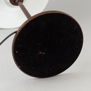 POUL HENNINGSEN, a 'PH-3/2' glass and copper table light from Louis Poulsen.