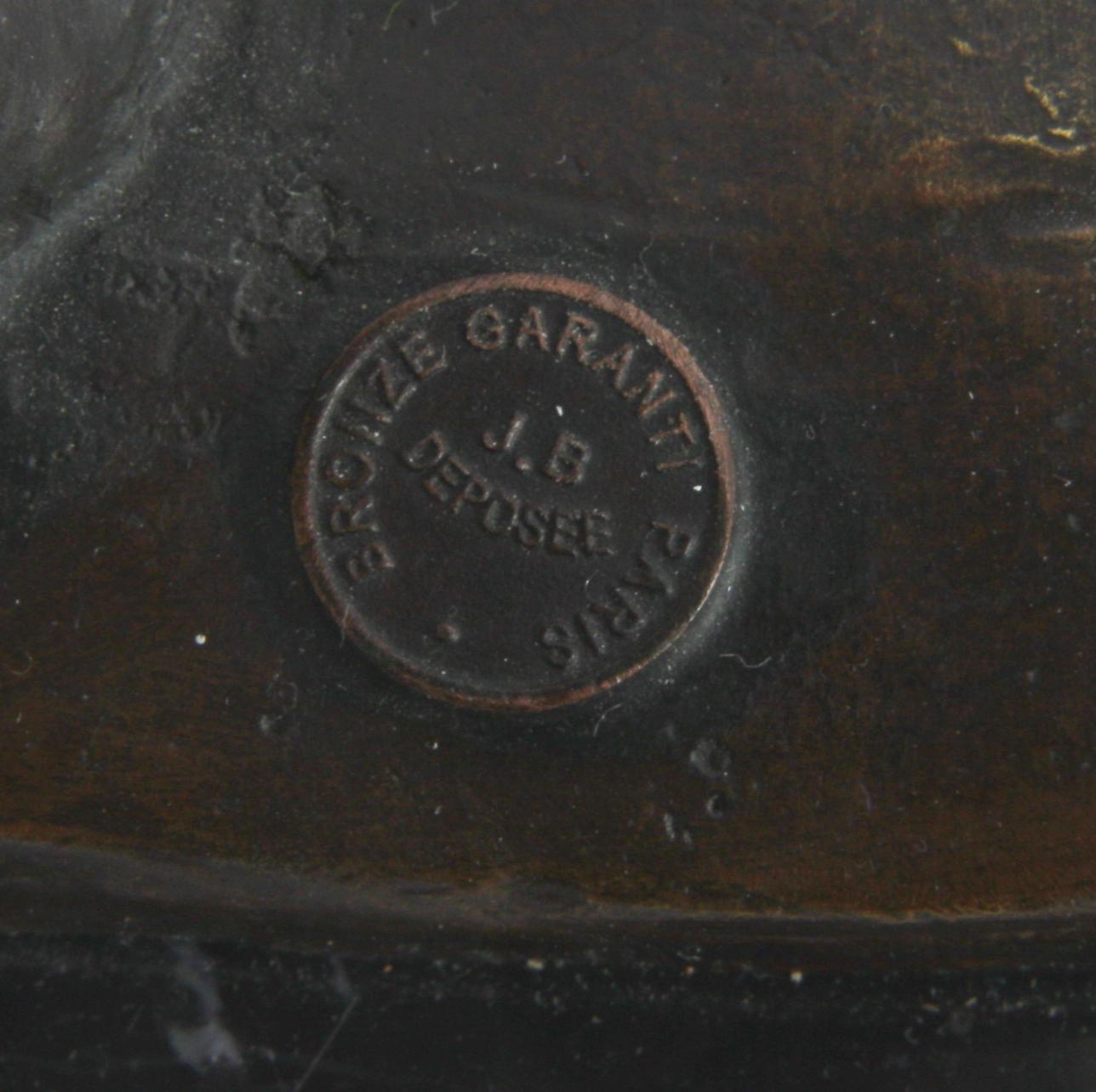 SKULPTUR, efter C.H Chiparus, brons, Paris.