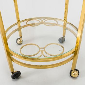 A mid 20th century serving trolley.