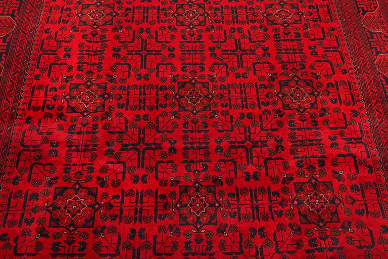 An Afghan Mamluk carpet, c. 292 x 204 cm.
