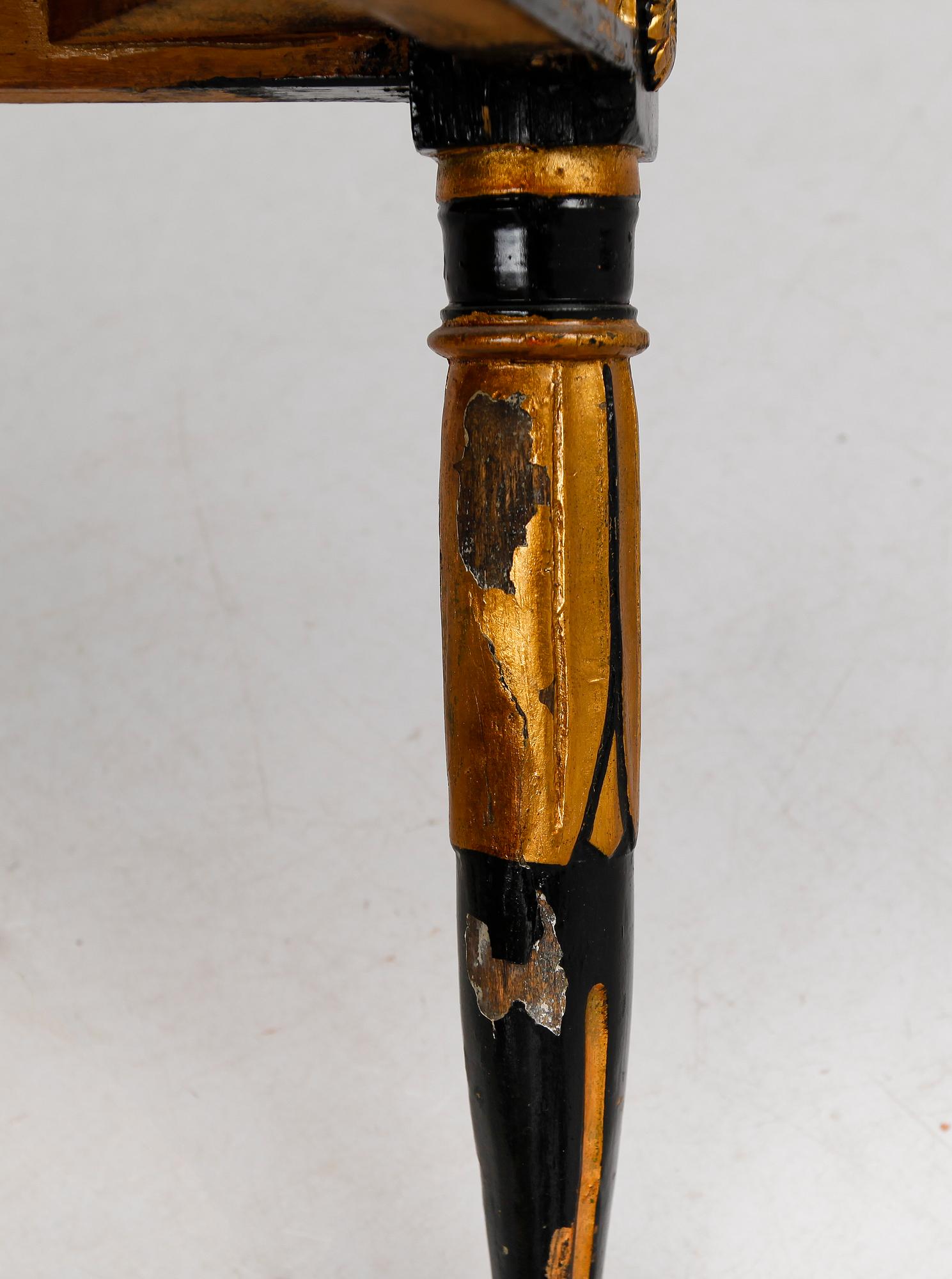 STOLAR, 6 st, sengustavianska, omkring år 1800.