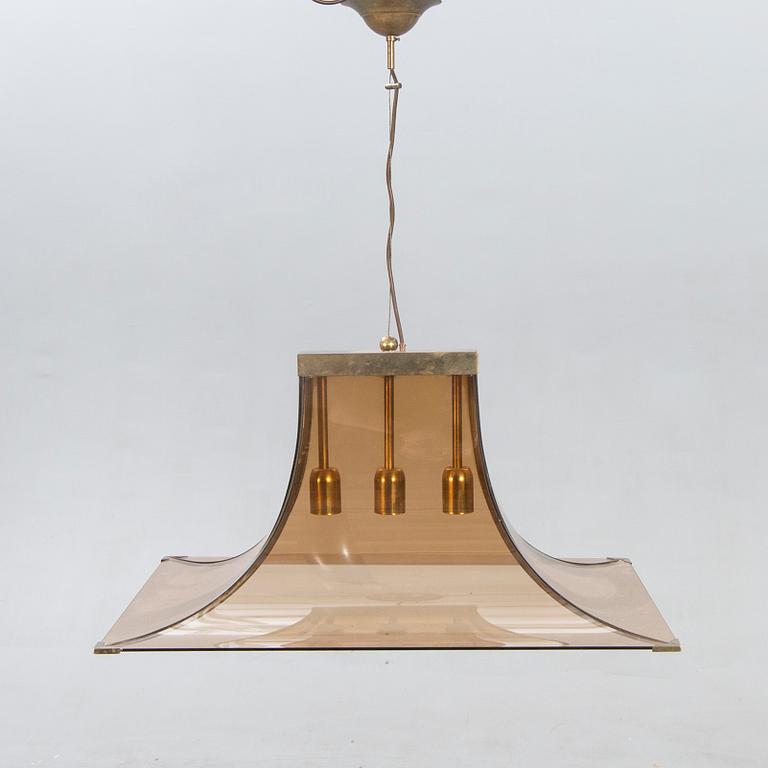 Esperia, Italy, "Pagoda", ceiling lamp, 1960s-70s.