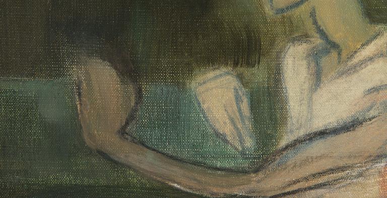 Helene Schjerfbeck, Music (Ingeborg on the Balcony).
