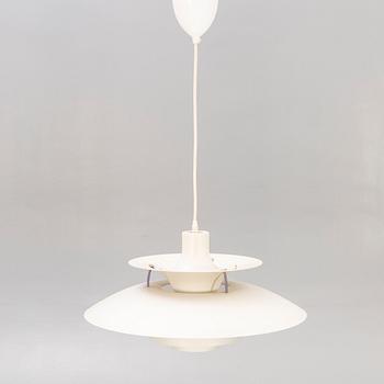 A Poul Henningsen PH 5 ceiling pendant for Louis Poulsen Denmark later part of the 20th century.