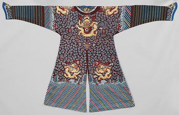 COSTUME, woven and embroidered. China the 1930's.