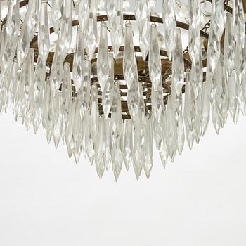 An Empire style chandelier, mid 20th Century.