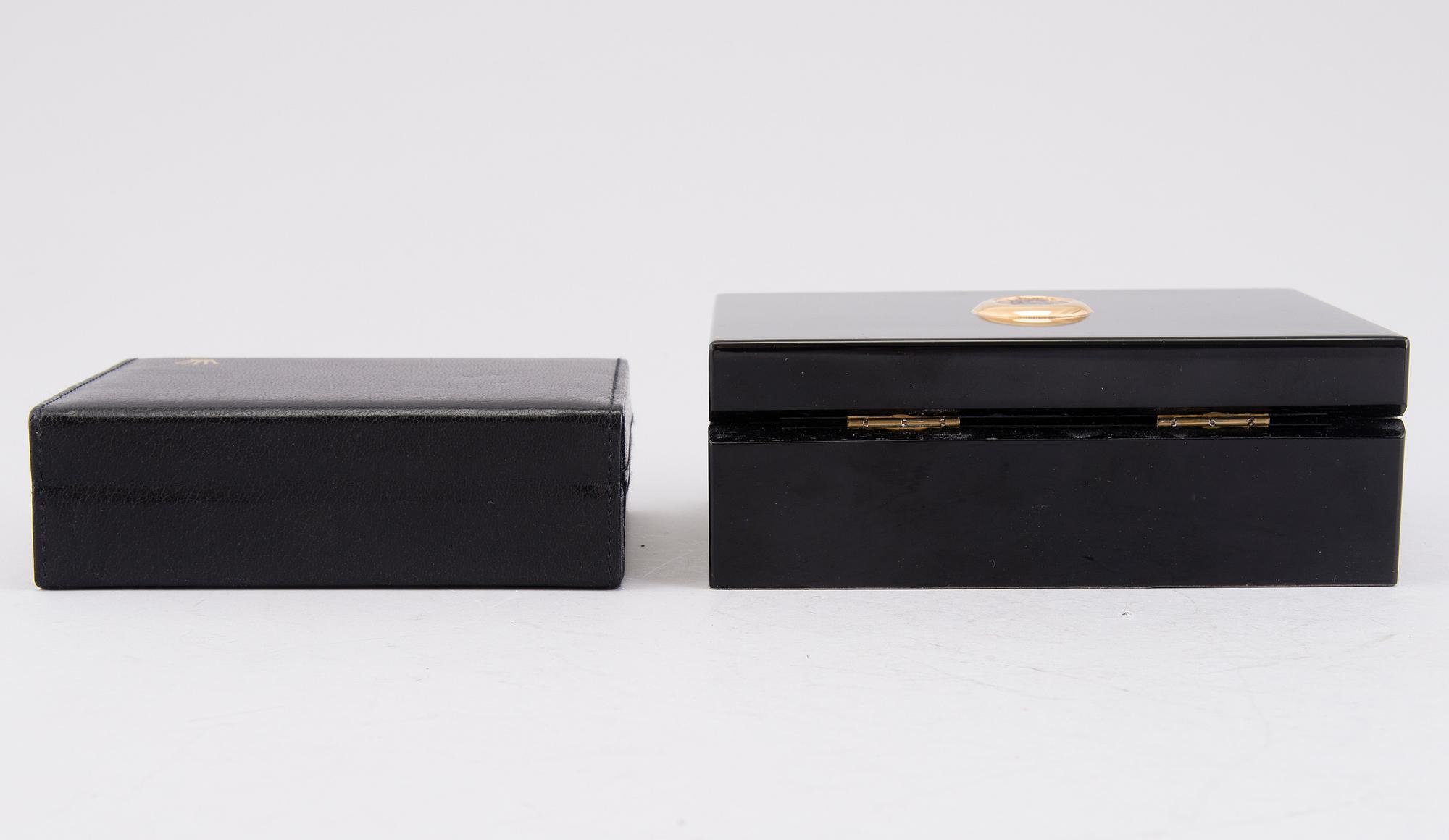 ROLEX BOXES, 2 PIECES, Montres Rolex S.A 50.00.09 and 49.00.71.