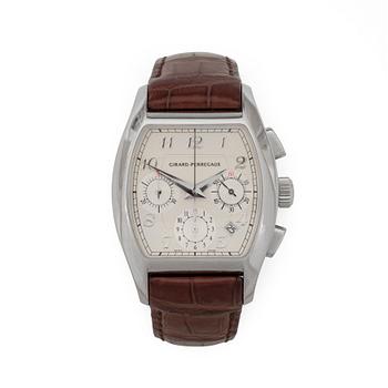 133. Girard Perregaux - Richeville Chronograph. Automatic. Steel. Chronograph.